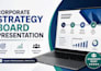design corporate strategy, board presentation, executive powerpoint